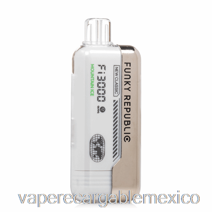 Vape Recargable Funky Republic Fi3000 Desechable Mountain Ice